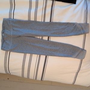 Athleta Girls Capri Leggings, Size 12, Grey